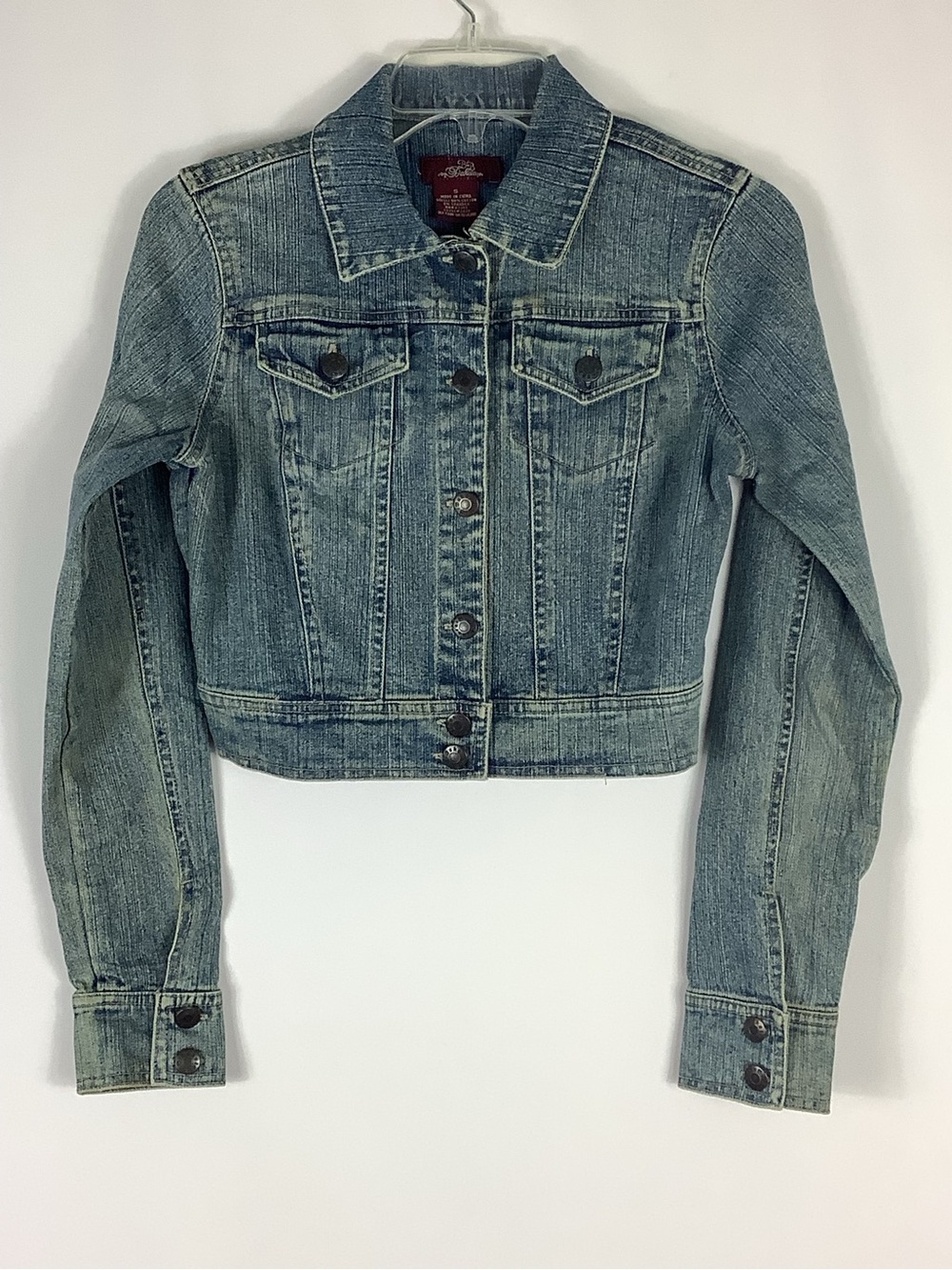 BB Dakota Cropped Denim Jacket - Picture 2 of 5
